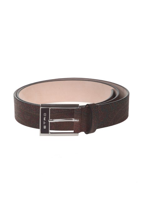 Shop ETRO  Cintura: Etro cintura in paisley.
Fibbia con logo.
Composizione: 78% cotone 22% poliestere.
Made in Italy.. 0N793 8610-0600